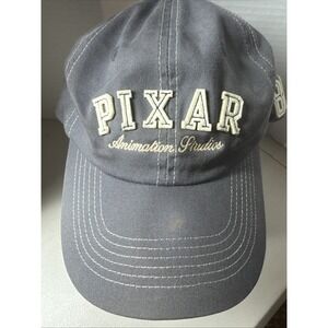 Vintage Disney  PIXAR 86 Animation Studio Hat Cap Strapback Gear For Sports Blue